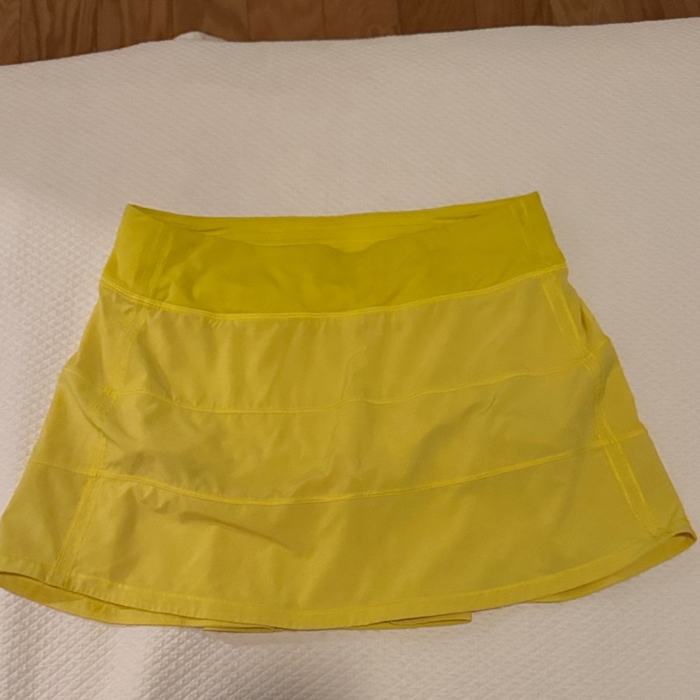 Lululemon Yellow Skort
